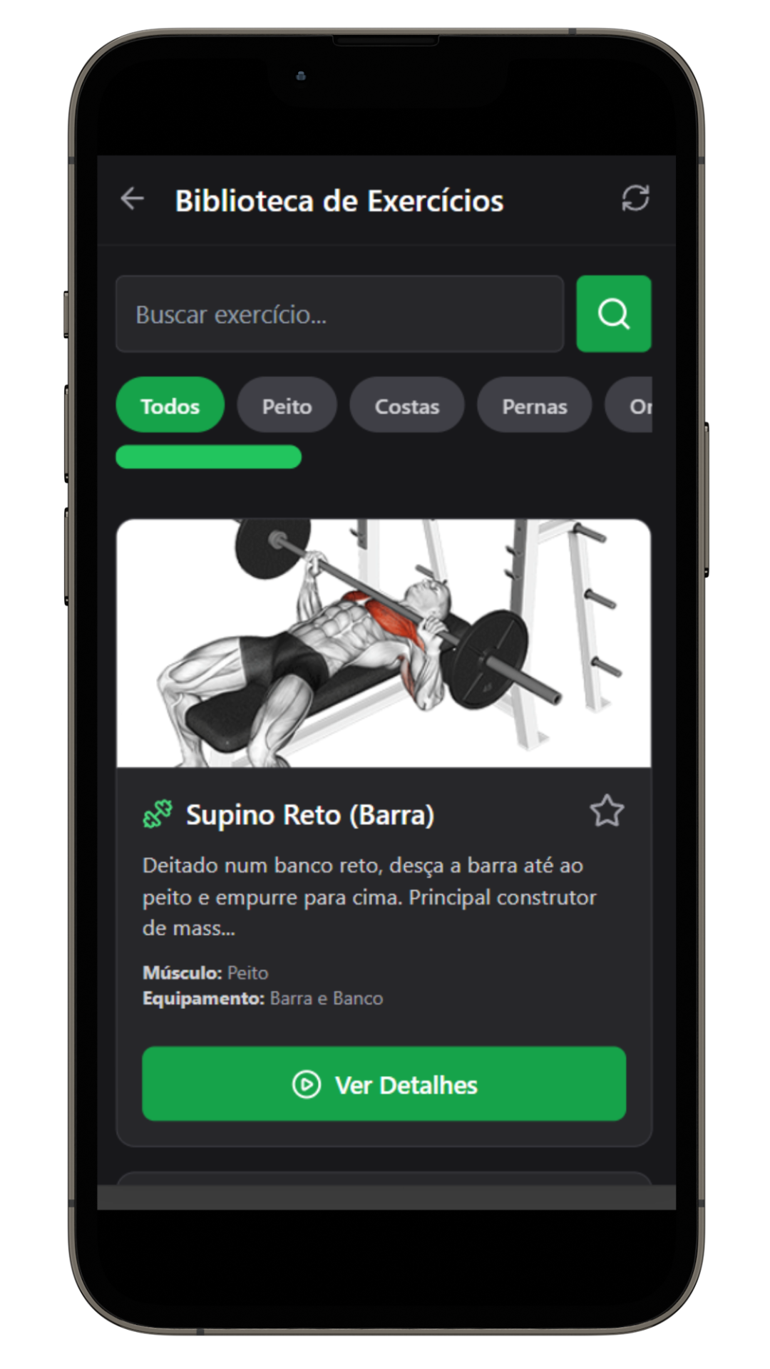 Biblioteca de Exercícios